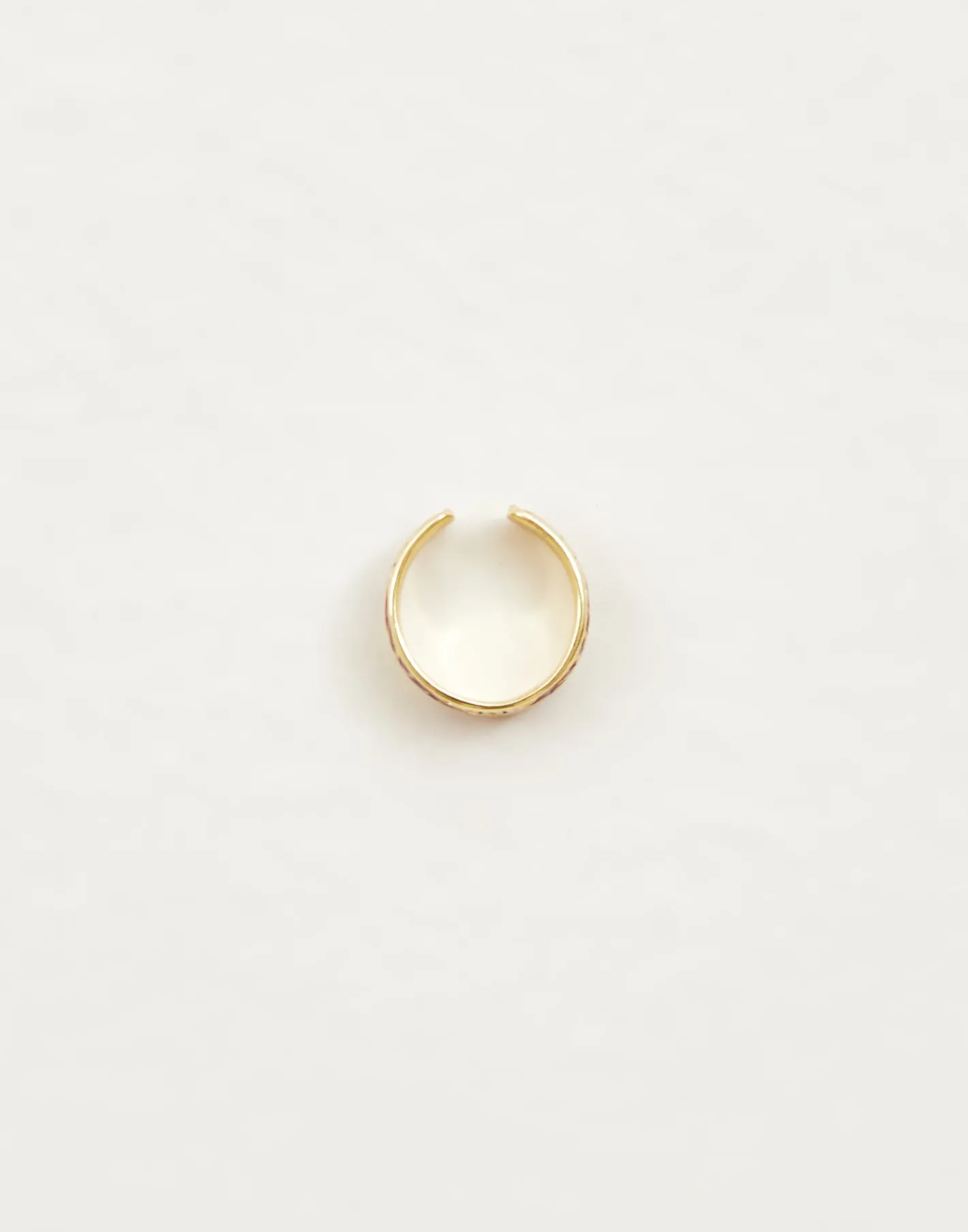 Natura Selection Bisutería^Anillo Ancho Sol