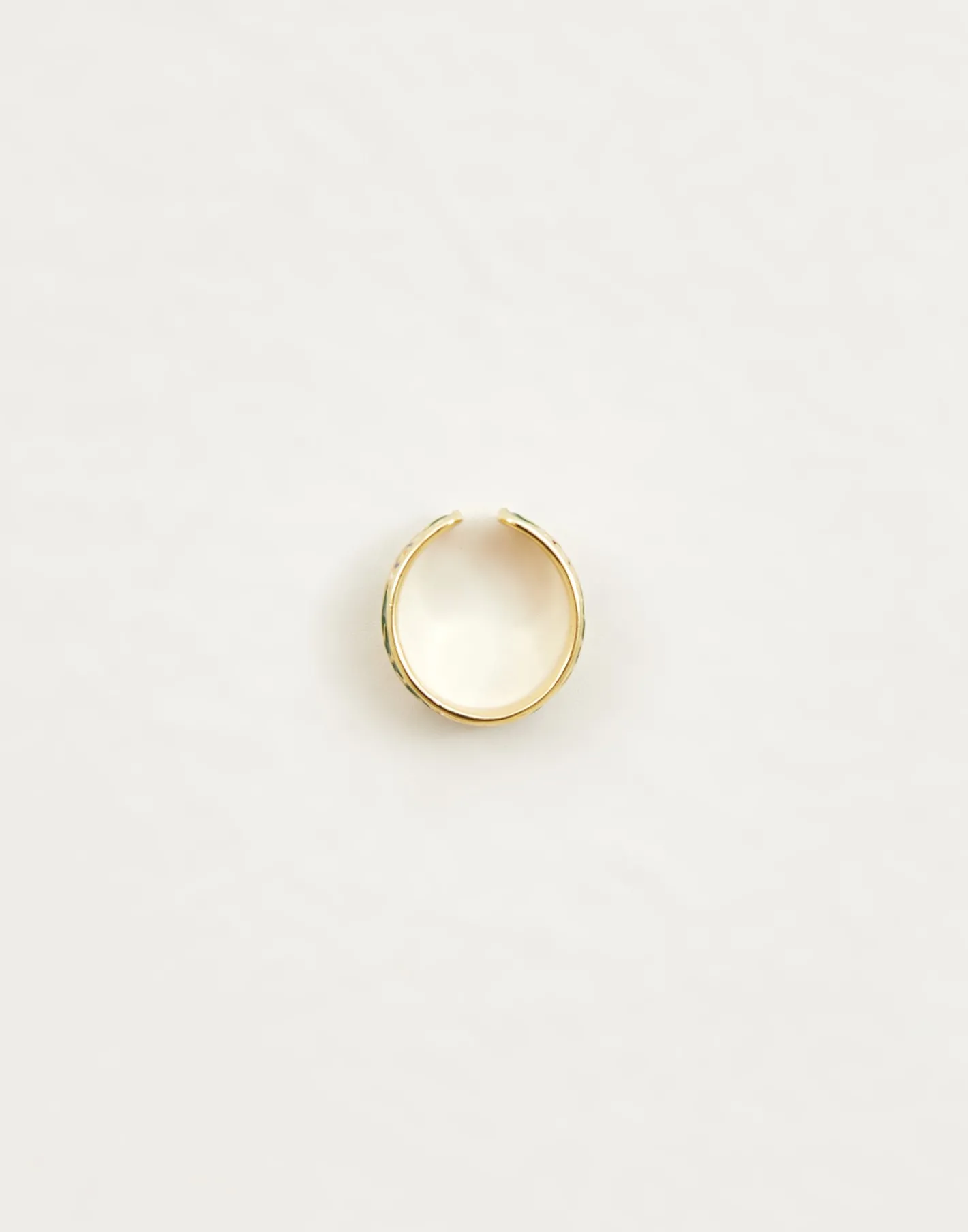 Natura Selection Bisutería^Anillo Ancho Sol