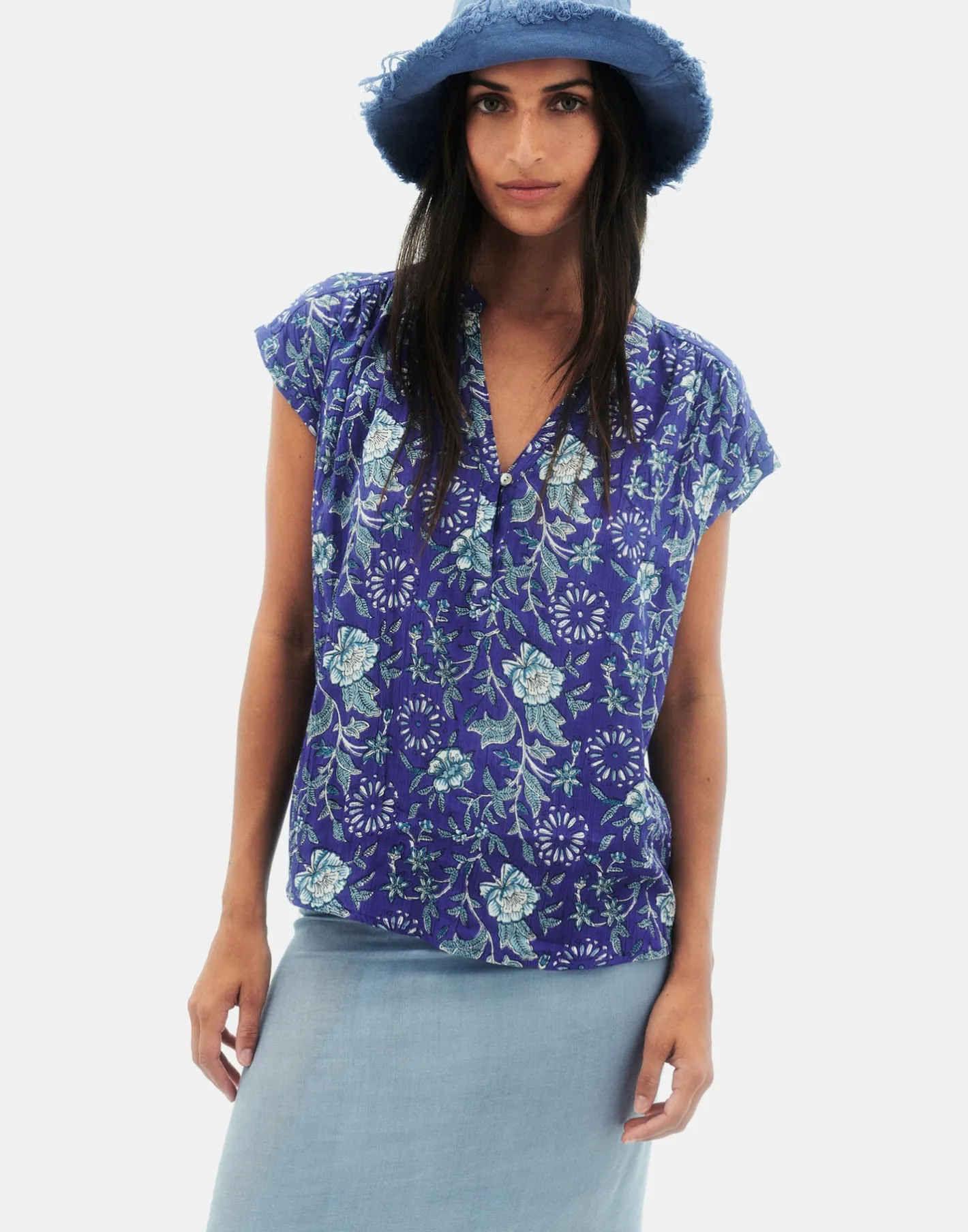 Natura Selection Camisas Y Blusas|Camisetas Y Tops^Blusa Adriático