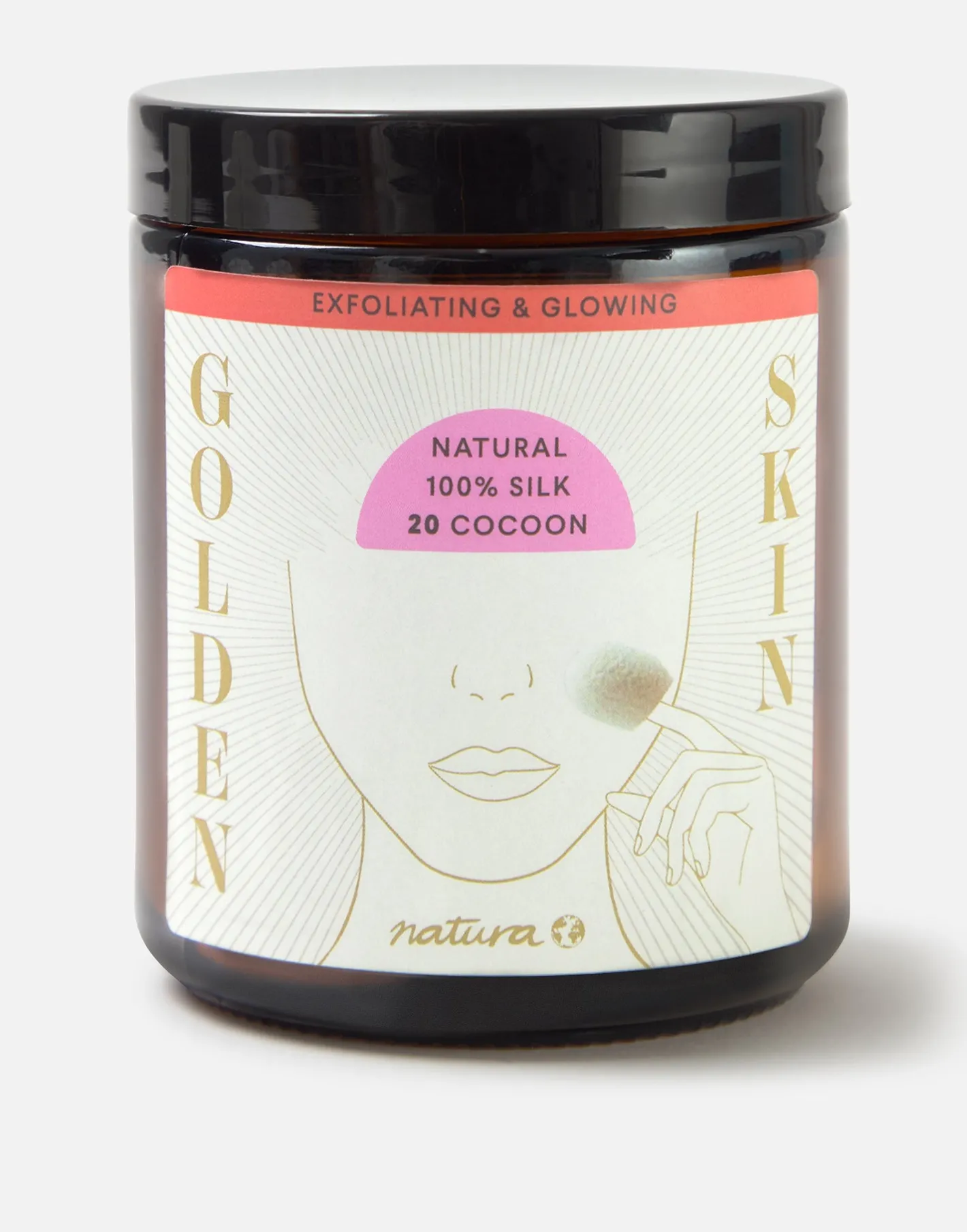 Natura Selection Bodycare & Beauty|Bodycare & Beauty^Bote 20 Capullos Gusano Seda Exfoliantes