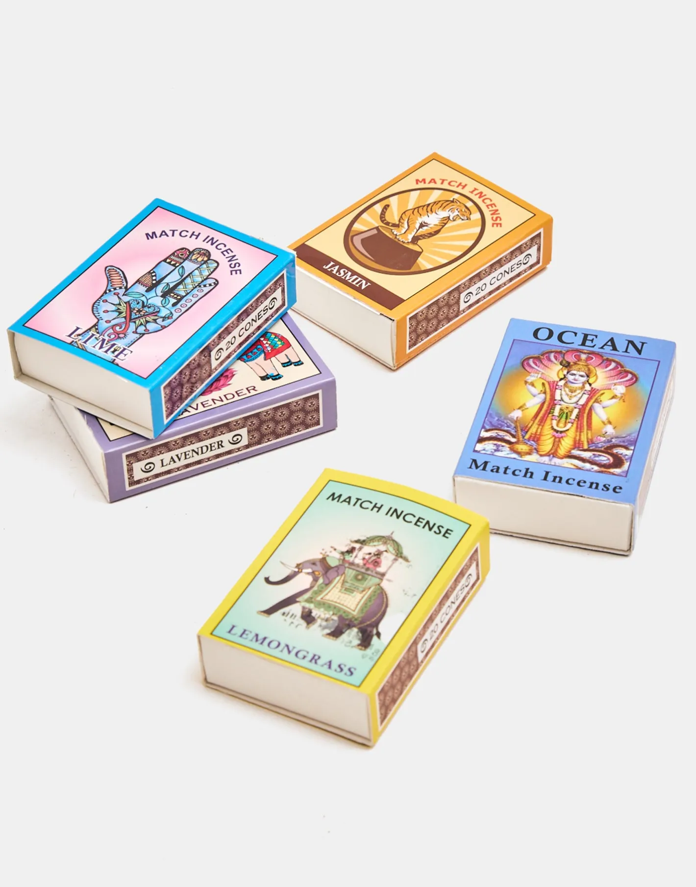 Natura Selection Aromas Y Difusores|Inciensos^Caja Cerillas Incienso Conos