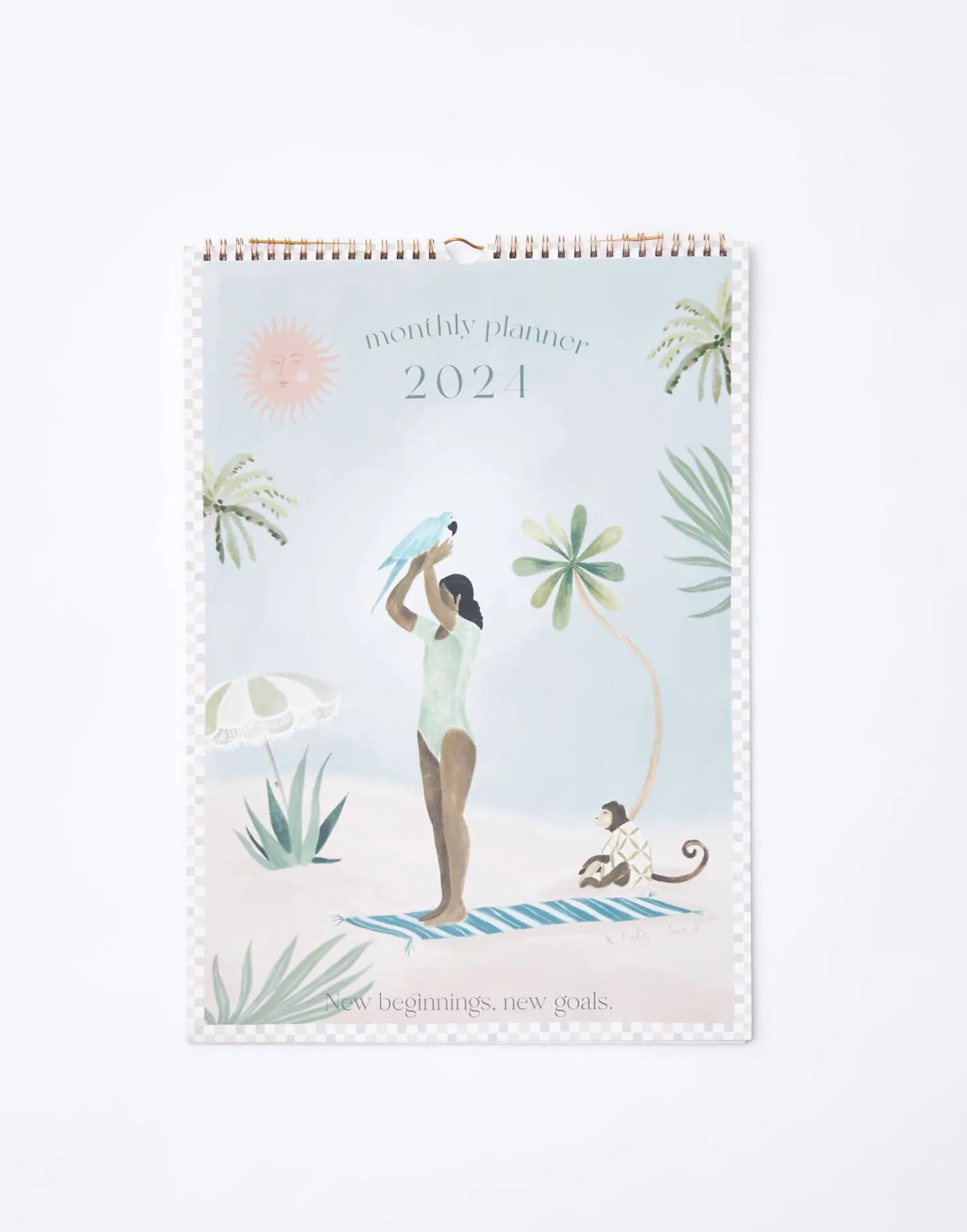 Natura Selection Agendas|Papelería^Calendario Yoga 2024