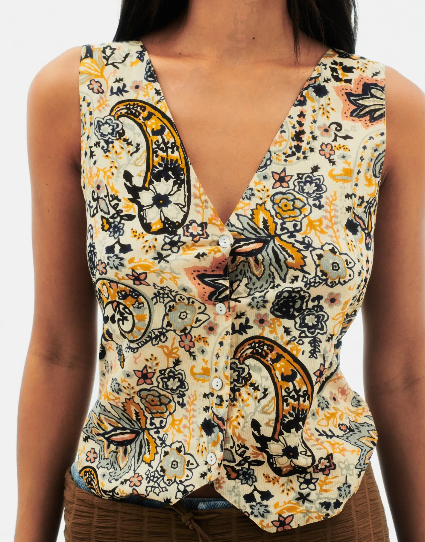 Natura Selection Chalecos|Camisetas Y Tops^Chaleco Garden