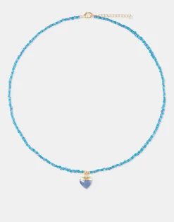 Natura Selection Bisutería^Collar Minicorazón Piedra