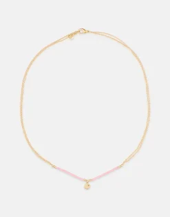 Natura Selection Bisutería^Collar Oro Beads Minicharm