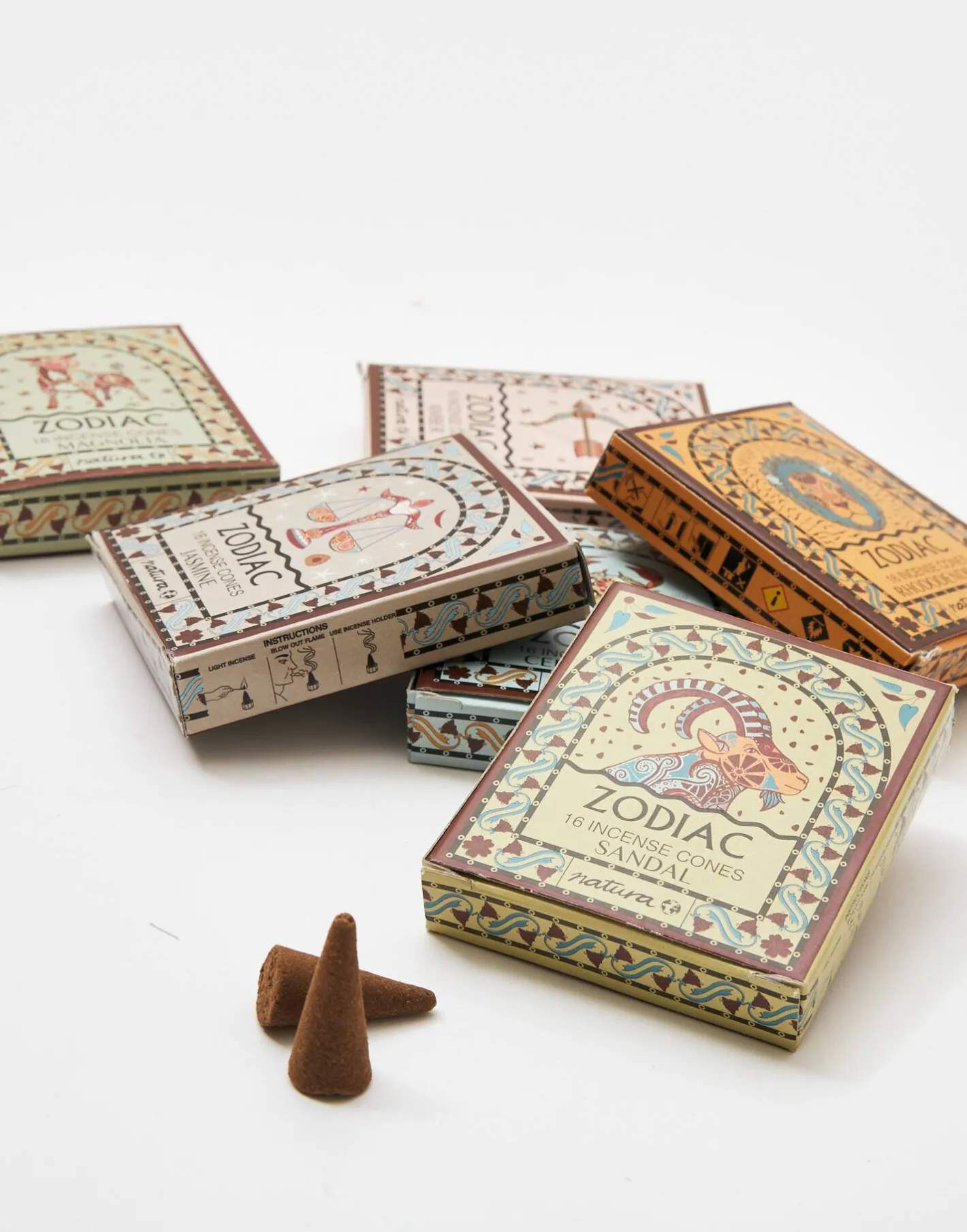 Natura Selection Aromas Y Difusores|Inciensos^Conos Zodiaco