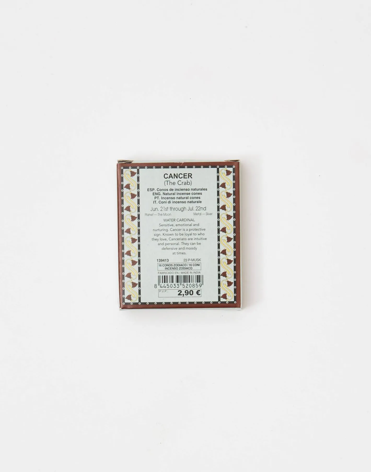 Natura Selection Aromas Y Difusores|Inciensos^Conos Zodiaco