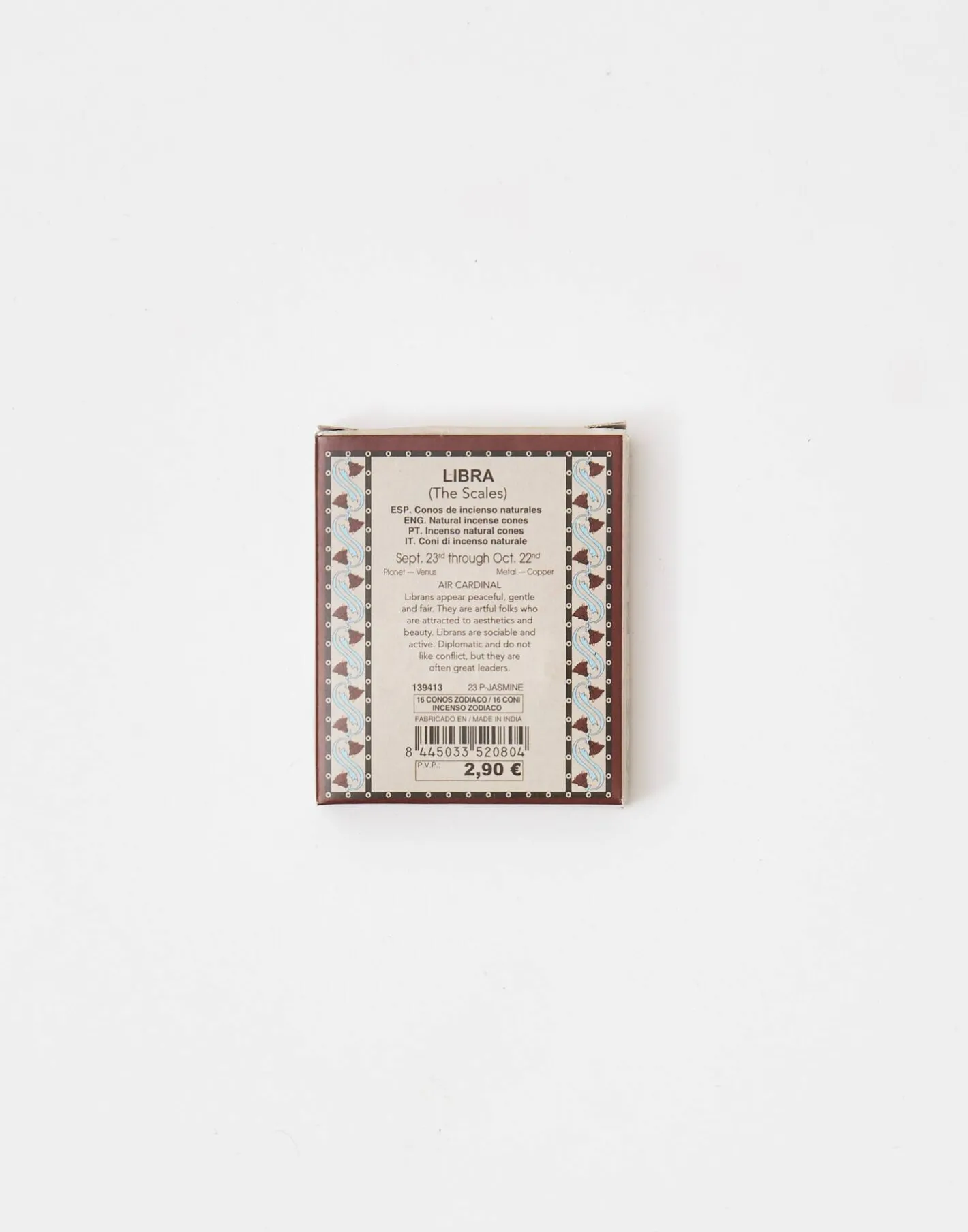 Natura Selection Aromas Y Difusores|Inciensos^Conos Zodiaco