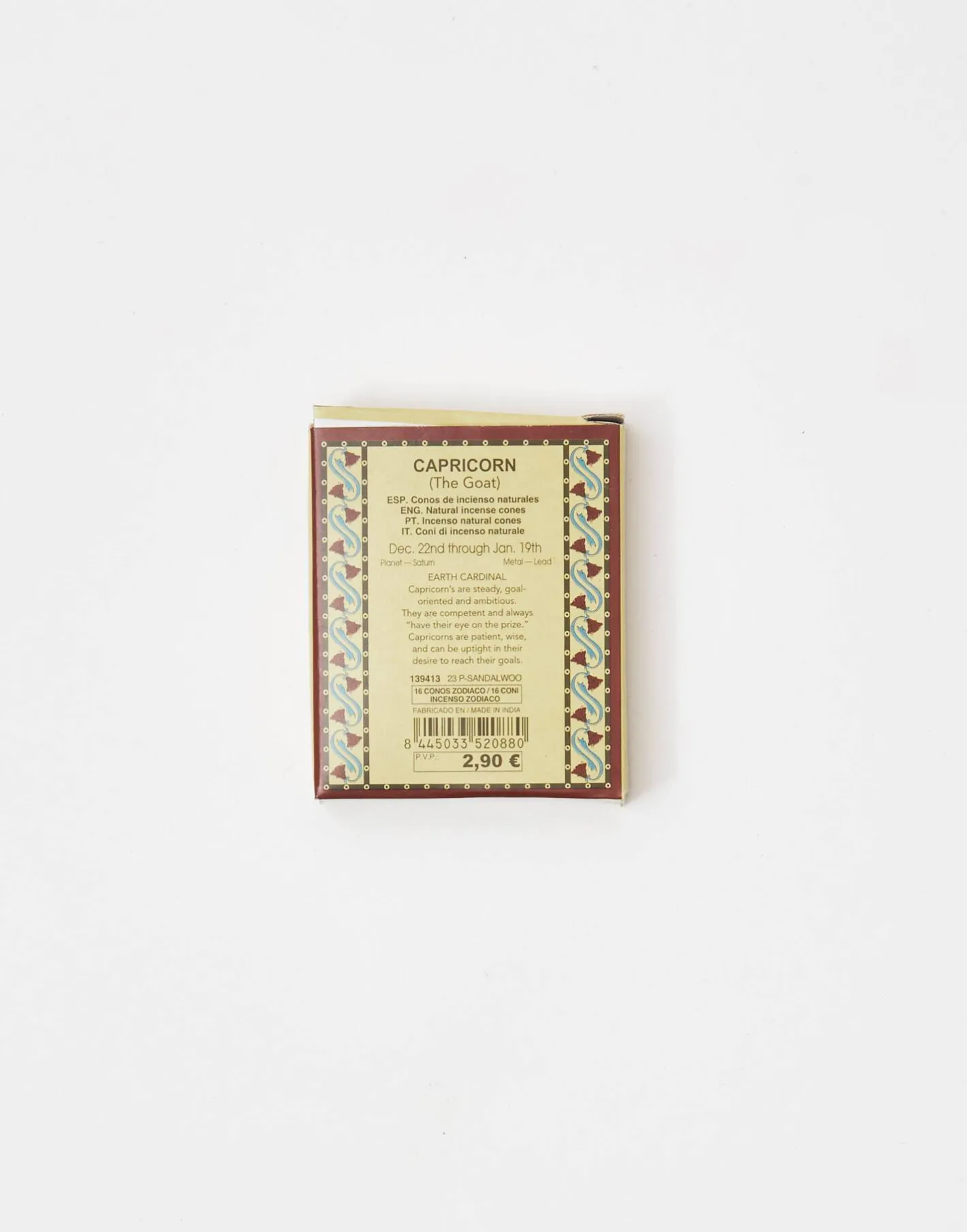 Natura Selection Aromas Y Difusores|Inciensos^Conos Zodiaco