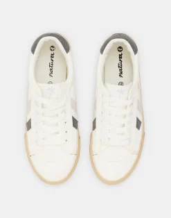 Natura Selection Calzado^Deportiva Blanca Franjas