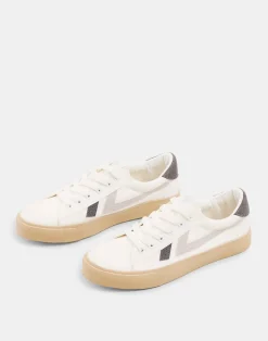 Natura Selection Calzado^Deportiva Blanca Franjas