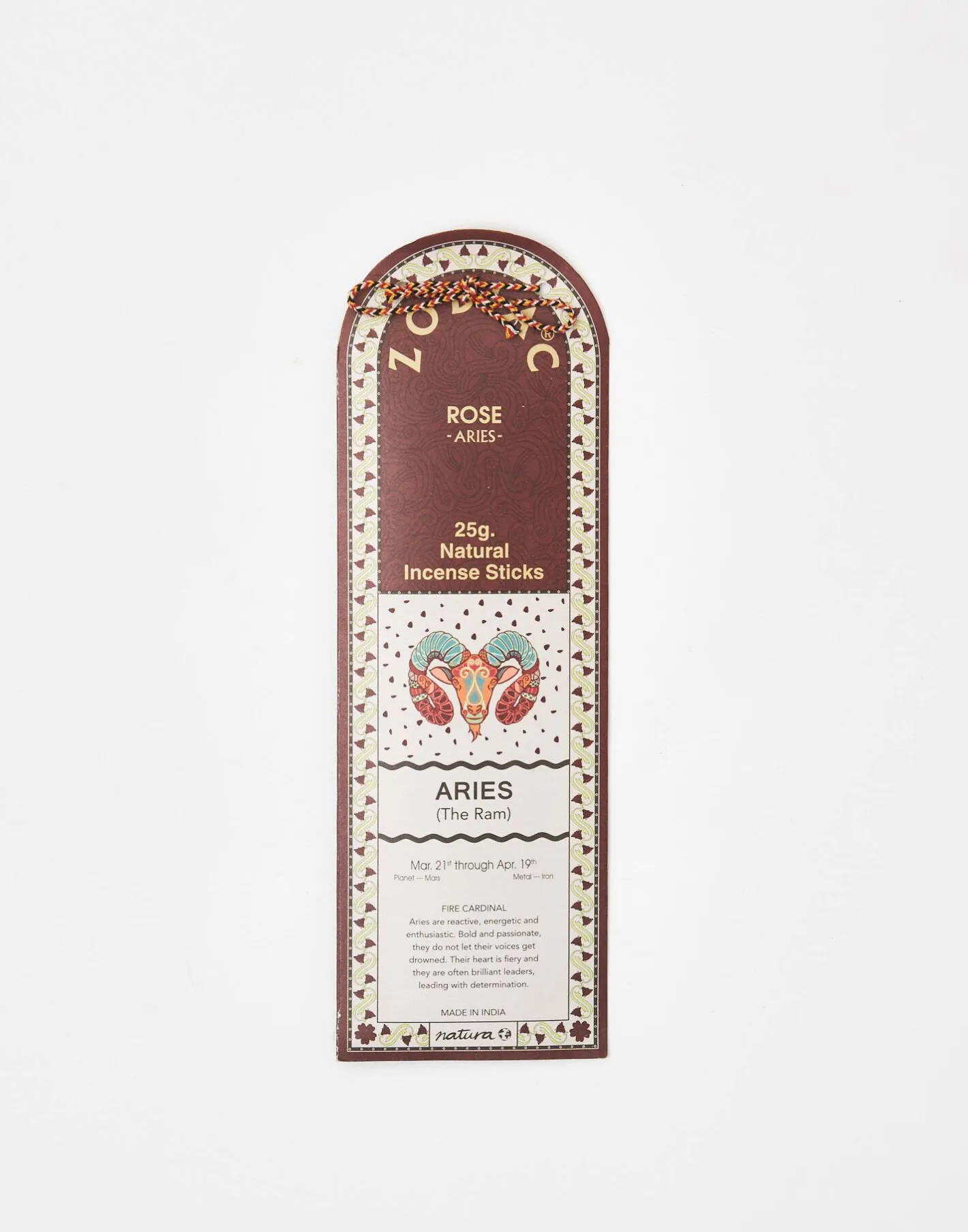 Natura Selection Aromas Y Difusores|Inciensos^Incienso Zodiaco 25gr