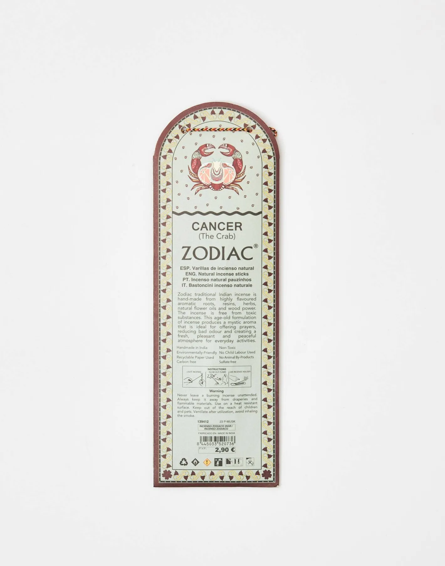 Natura Selection Aromas Y Difusores|Inciensos^Incienso Zodiaco 25gr