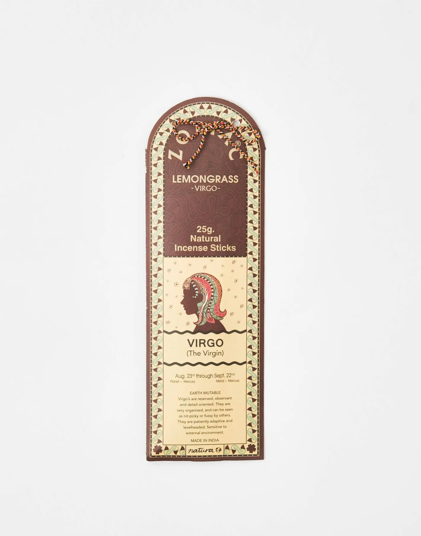 Natura Selection Aromas Y Difusores|Inciensos^Incienso Zodiaco 25gr