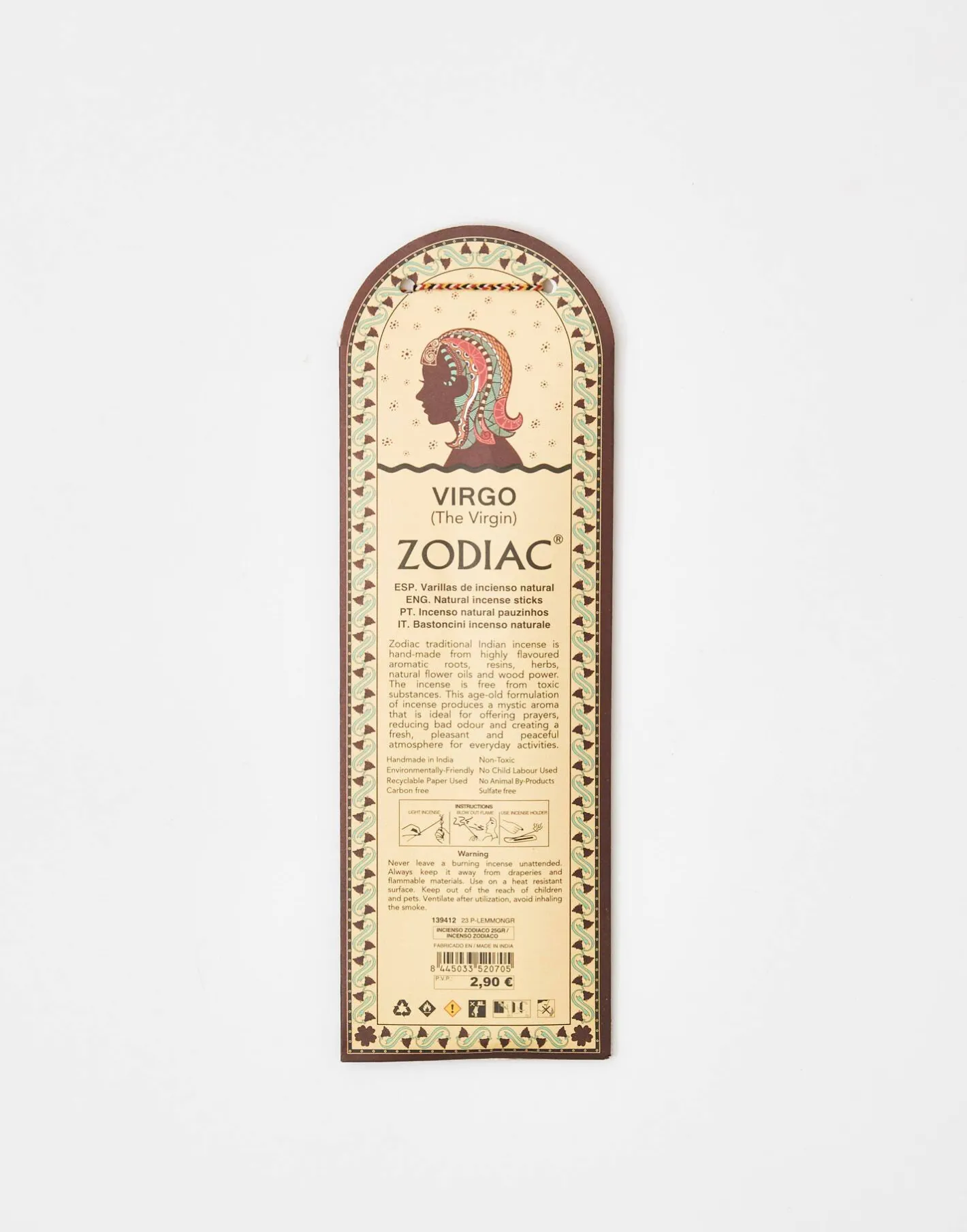 Natura Selection Aromas Y Difusores|Inciensos^Incienso Zodiaco 25gr