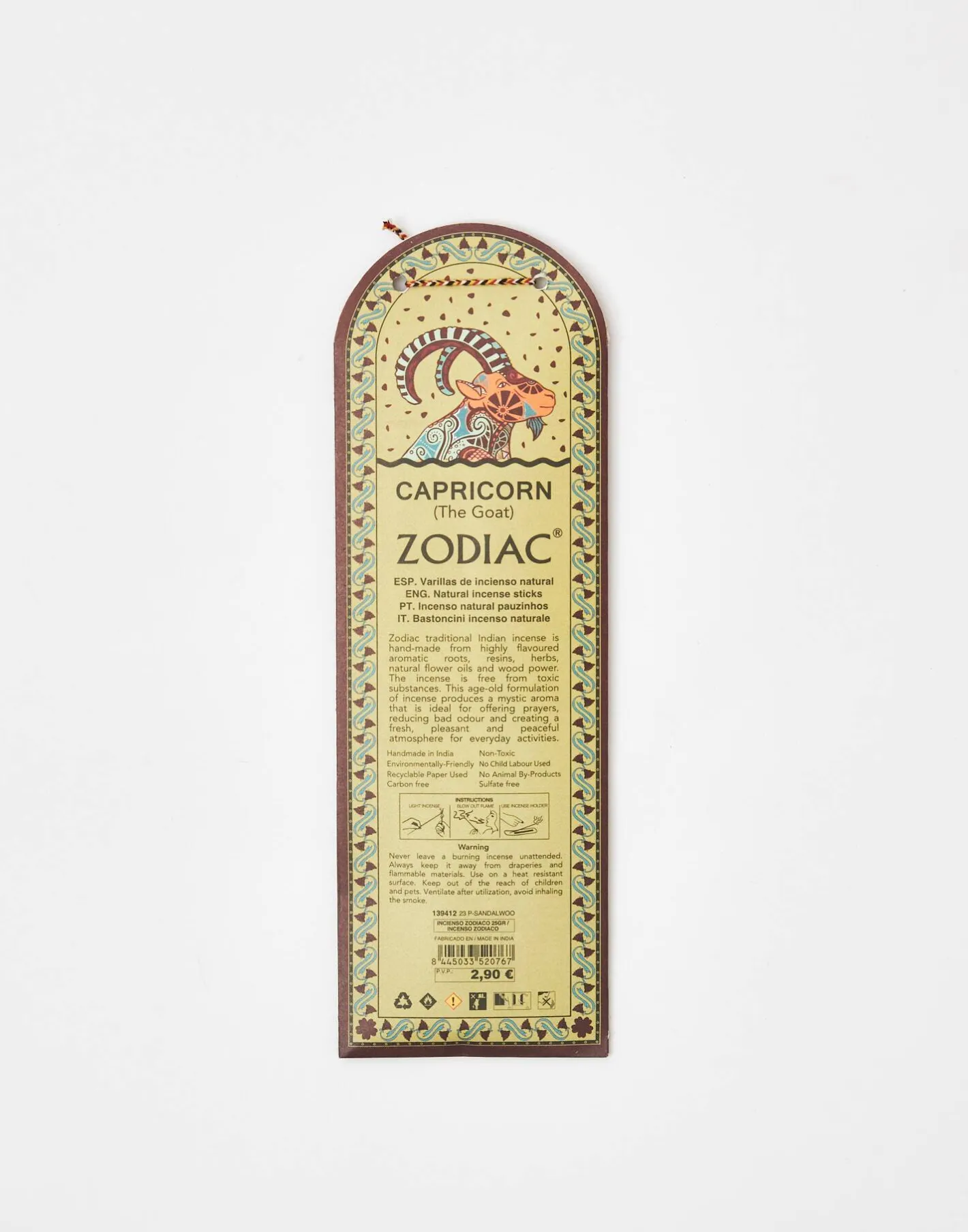 Natura Selection Aromas Y Difusores|Inciensos^Incienso Zodiaco 25gr