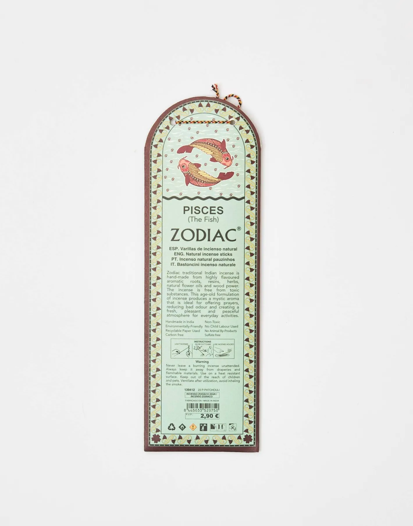 Natura Selection Aromas Y Difusores|Inciensos^Incienso Zodiaco 25gr