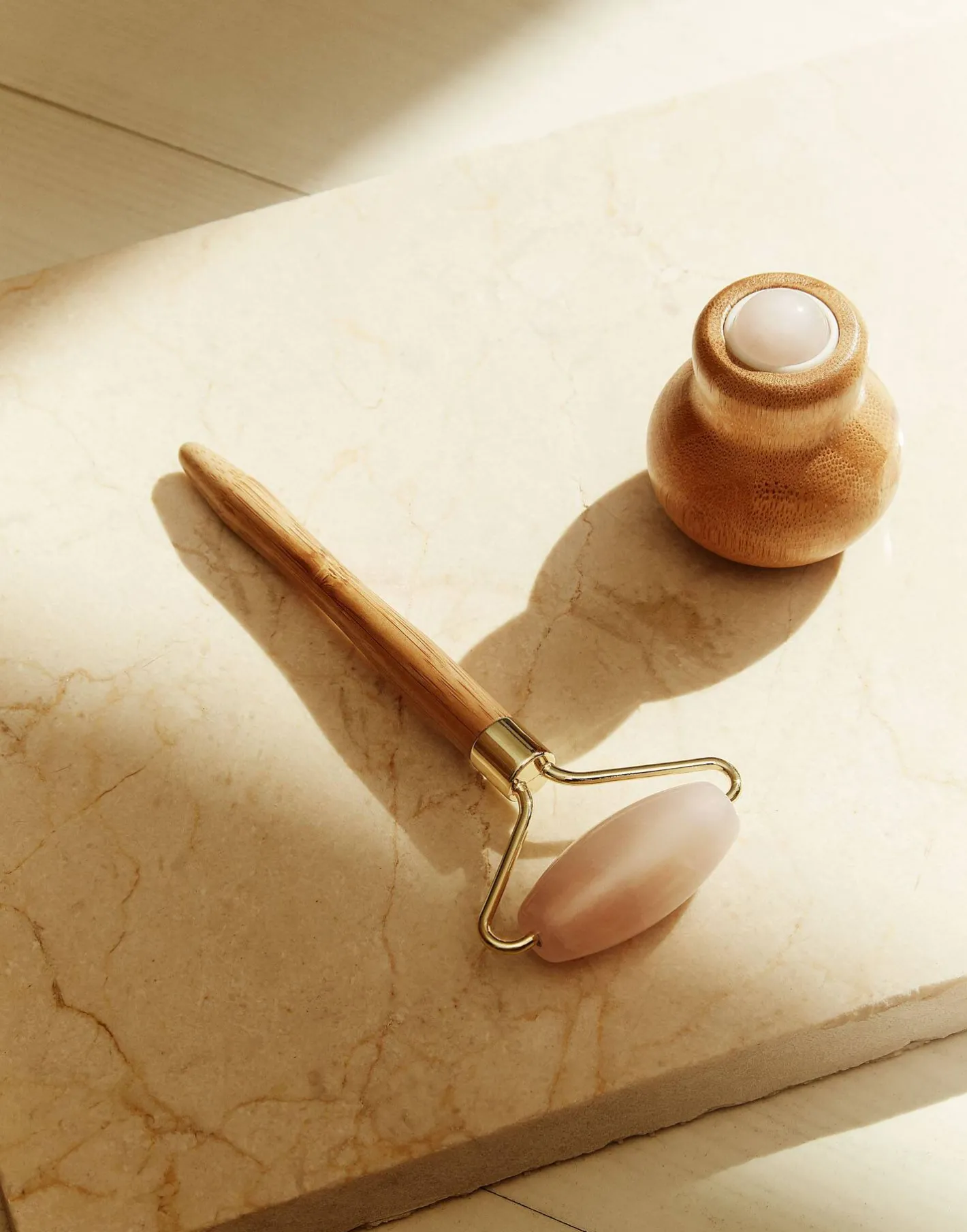 Natura Selection Bodycare & Beauty|Bodycare & Beauty^Masajeador Facial Cuarzo Rosa