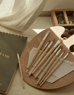 Natura Selection Papelería^Paleta Con 12 Pinceles