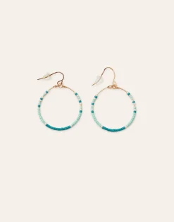 Natura Selection Bisutería^Pendientes Aro Beads