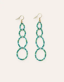 Natura Selection Bisutería^Pendientes Aros Beads