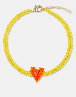 Natura Selection Bisutería^Pulsera Beads Corazón