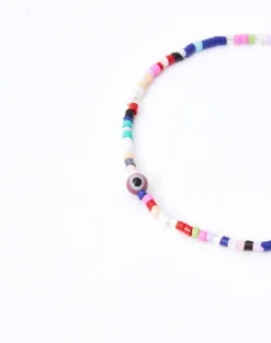 Natura Selection Bisutería^Pulsera Cuentas Mini Ojo Turco