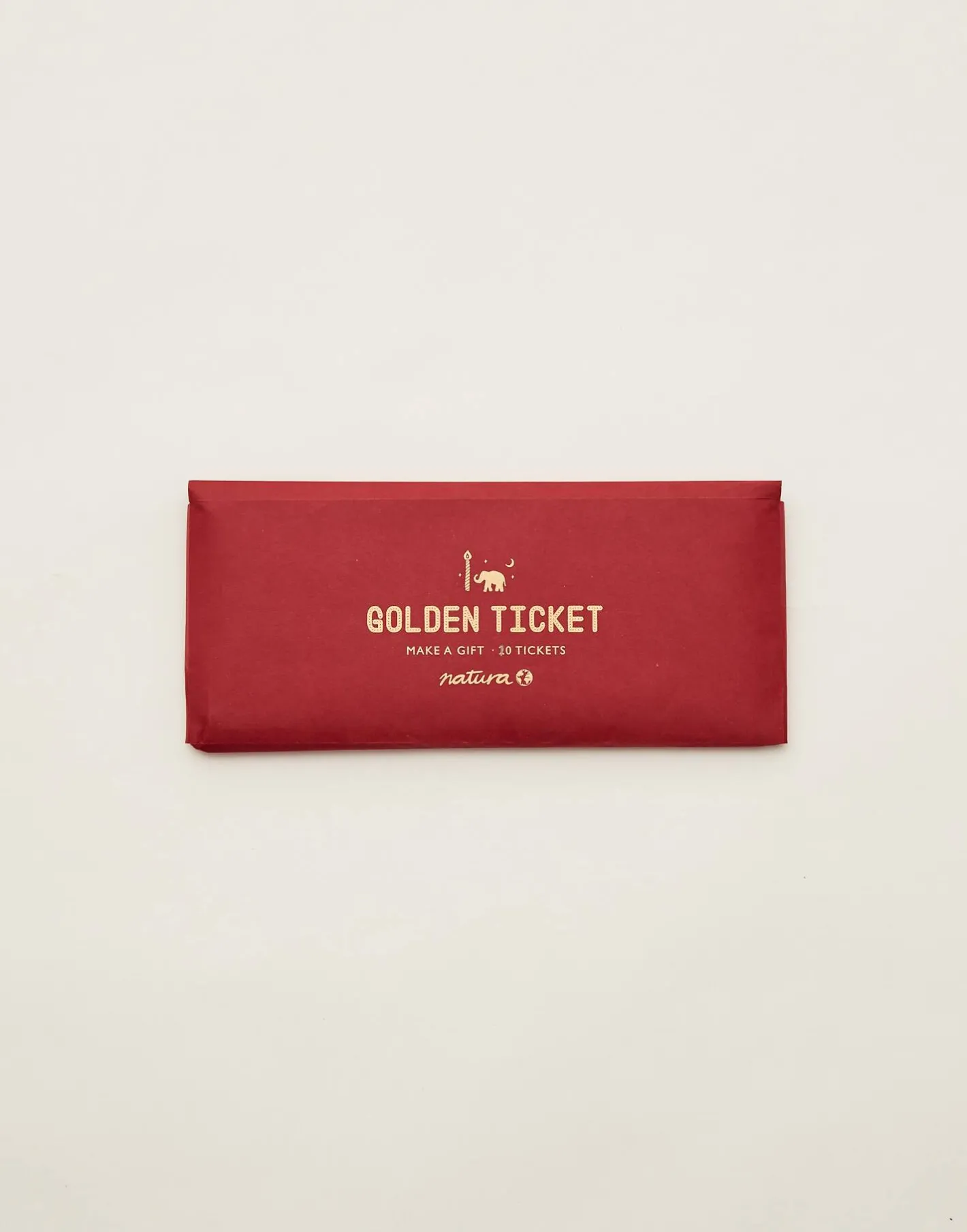 Natura Selection Papelería^Set 10 Tickets Regalo Con Sobres