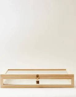 Natura Selection Decoración^Vitrina Cristal Y Madera Grande