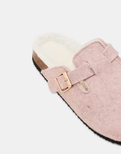 Natura Selection Calzado^Zueco Fieltro Con Borrego Interior