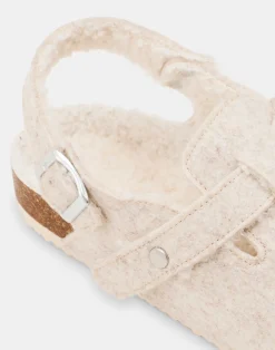 Natura Selection Calzado^Zueco Fieltro Hebilla